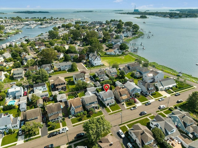 18 Wallace Ave, Norwalk, CT 06855 - view of property location with a large body of water and nearby suburban area