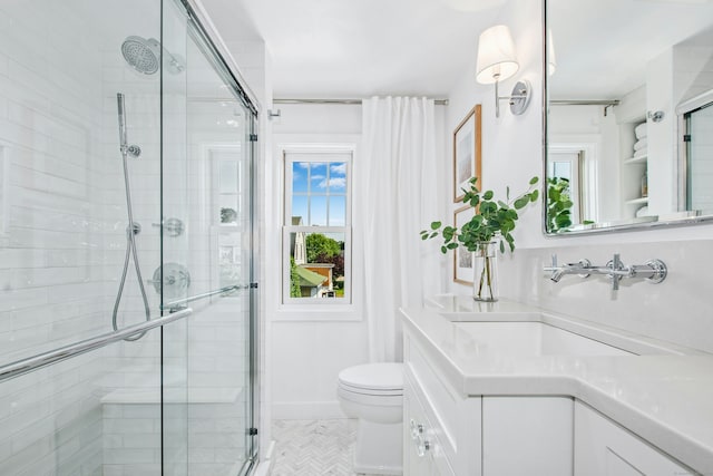 18 Wallace Ave, Norwalk, CT 06855 - bathroom featuring a shower stall and vanity