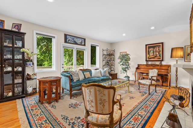 212 Richards Ave Apt 6, Norwalk, CT 06850 - living area featuring recessed lighting and wood finished floors