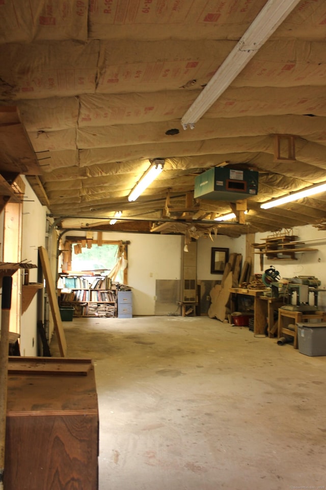 51 Main St, Thompson, CT 06255 - garage with a heating unit