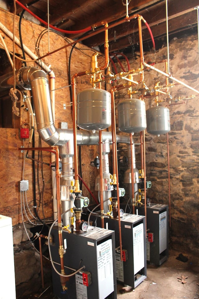 51 Main St, Thompson, CT 06255 - utilities with a heating unit