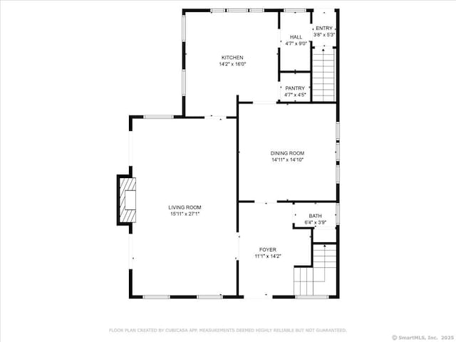 20 Channing St, New London, CT 06320 - view of floor plan / room layout