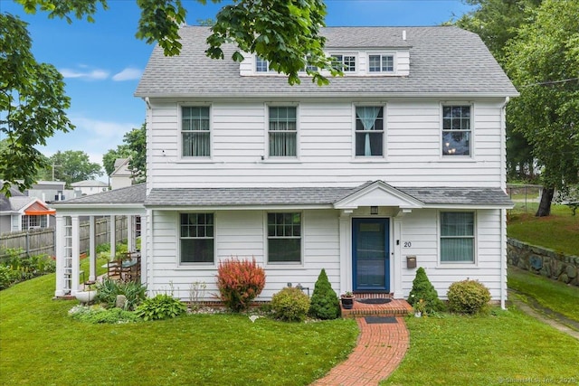 20 Channing St, New London, CT 06320 - view of front facade with roof with shingles