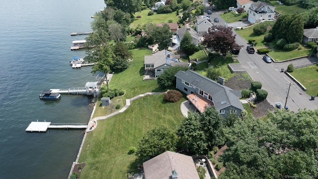 100 N Lake Shore Dr, Brookfield, CT 06804 - aerial view of property and surrounding area featuring a nearby body of water