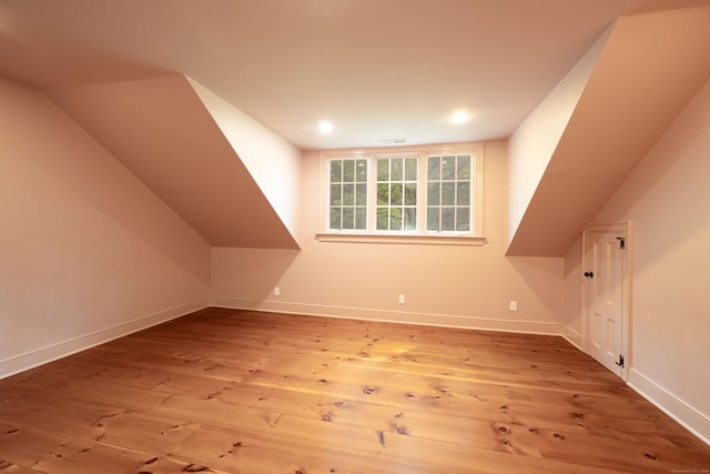 509 Main St N, Woodbury, CT 06798 - bonus room featuring wood-type flooring and recessed lighting