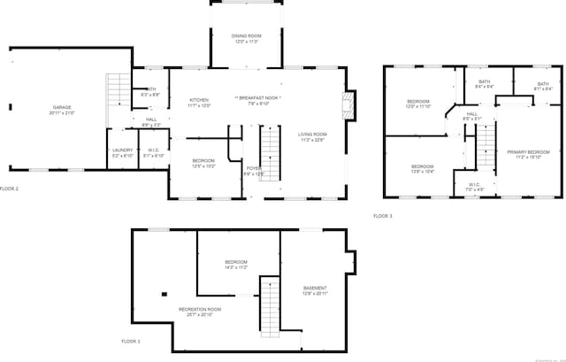 2 Bronson Rd, Prospect, CT 06712 - view of home floor plan