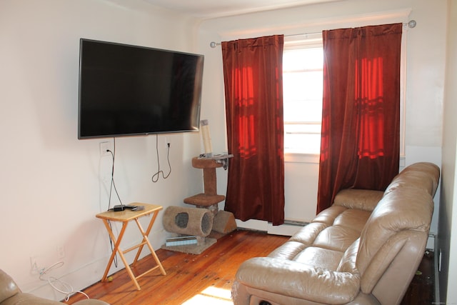 120 Linsley Ave, Meriden, CT 06451 - living room with wood finished floors
