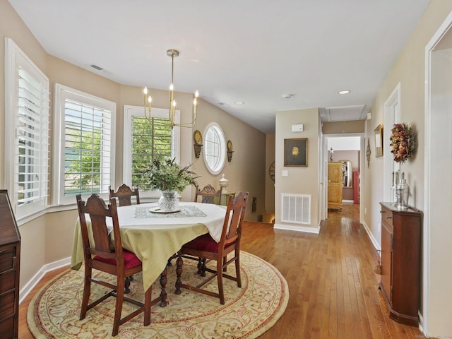 51 Hale Ln Unit 51, Darien, CT 06820 - dining room with wood-type flooring, attic access, and recessed lighting
