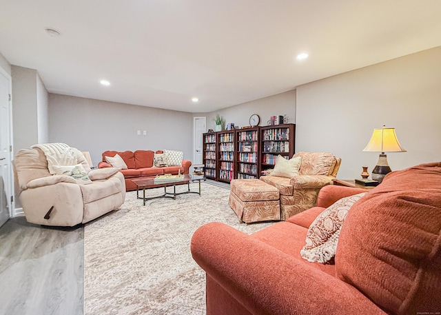 76 Highland Dr Unit 76, Monroe, CT 06468 - living area featuring light wood finished floors and recessed lighting