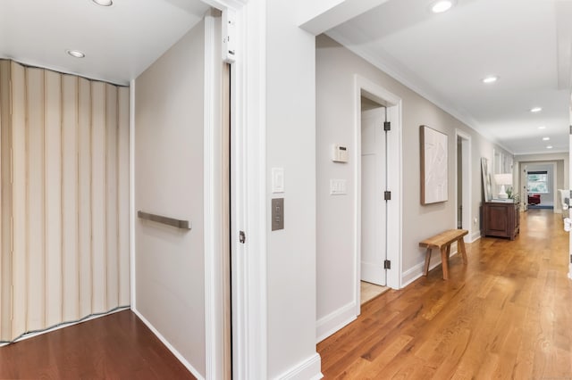4 Reimer Rd, Westport, CT 06880 - corridor with recessed lighting and light wood-style flooring