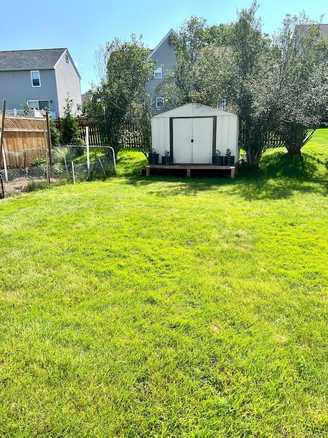 48 Harris Dr, Newington, CT 06111 - view of yard with a storage unit
