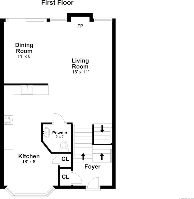 1802 Pinnacle Way Unit 1802, Danbury, CT 06811 - view of floor plan / room layout