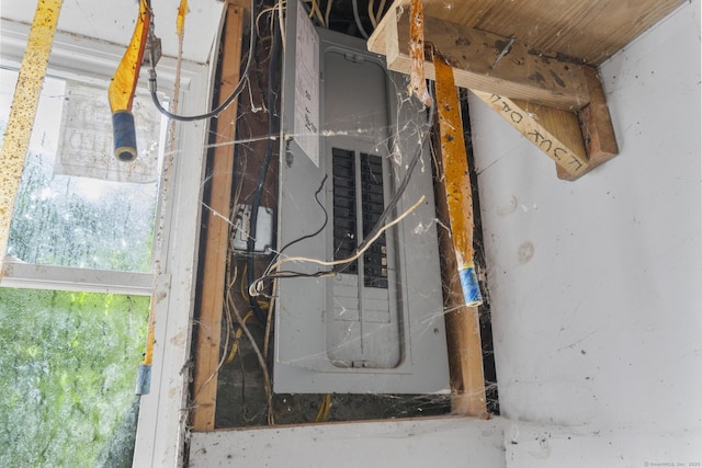 212 Prospect St, Norwich, CT 06360 - utility room featuring electric panel