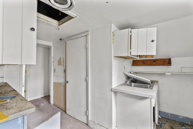 212 Prospect St, Norwich, CT 06360 - kitchen with white cabinets and light countertops