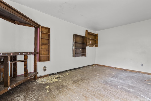 212 Prospect St, Norwich, CT 06360 - unfurnished living room with baseboards