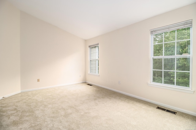 2303 Eaton Ct Unit 2303, Danbury, CT 06811 - empty room with carpet, healthy amount of natural light, and lofted ceiling