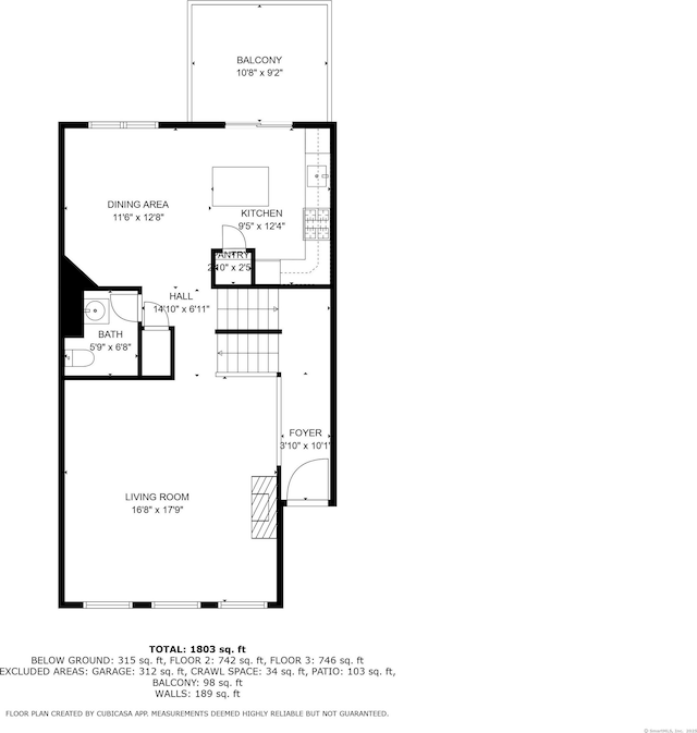 2303 Eaton Ct Unit 2303, Danbury, CT 06811 - view of room layout