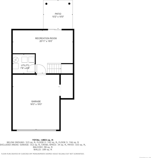 2303 Eaton Ct Unit 2303, Danbury, CT 06811 - view of property floor plan