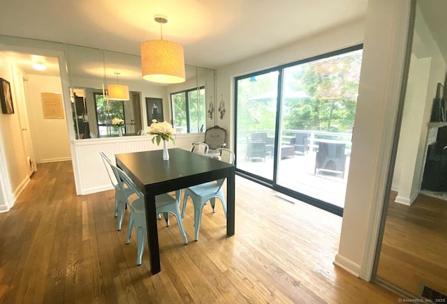 50 Howe St, Milford, CT 06460 - dining area featuring wood-type flooring