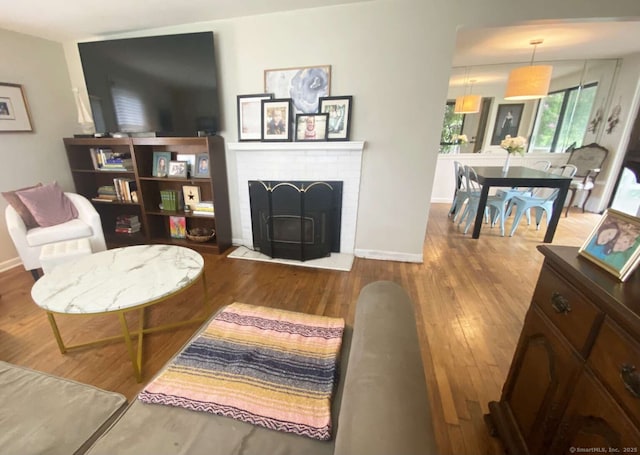 50 Howe St, Milford, CT 06460 - living area featuring wood finished floors
