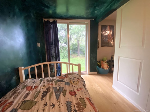 50 Howe St, Milford, CT 06460 - bedroom with wood finished floors and baseboards