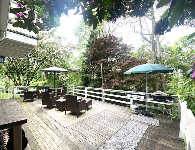 50 Howe St, Milford, CT 06460 - deck with an outdoor hangout area