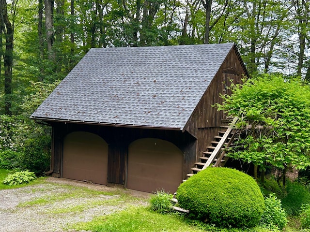 364 Locust Rd, Harwinton, CT 06791 - view of outbuilding featuring stairs