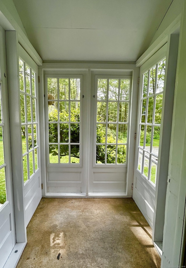 364 Locust Rd, Harwinton, CT 06791 - unfurnished sunroom featuring french doors and healthy amount of natural light