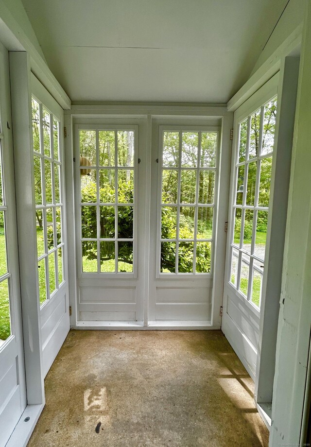 364 Locust Rd, Harwinton, CT 06791 - unfurnished sunroom featuring french doors and healthy amount of natural light
