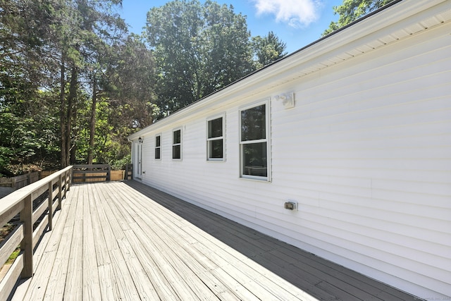 15 Beech St, North Branford, CT 06471 - view of wooden deck