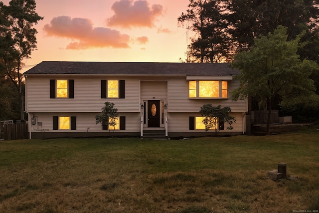 15 Beech St, North Branford, CT 06471 - raised ranch with a lawn