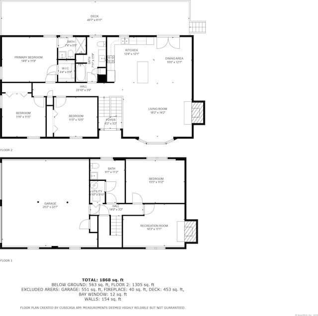 15 Beech St, North Branford, CT 06471 - view of property floor plan