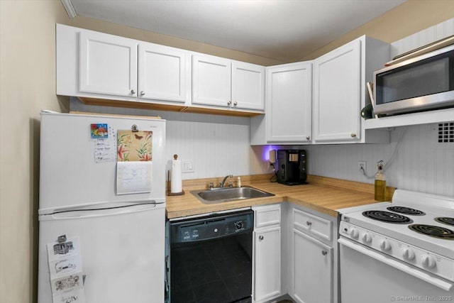230 W Walk Walk Unit 230, West Haven, CT 06516 - kitchen featuring white appliances, light countertops, and white cabinets