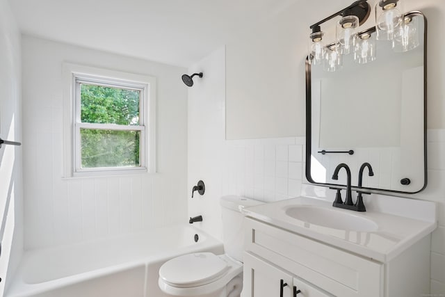 24 S Ave, Danbury, CT 06810 - full bath featuring vanity, shower / bath combination, and tile walls