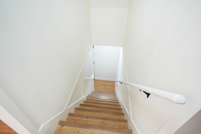 24 S Ave, Danbury, CT 06810 - stairway featuring wood finished floors