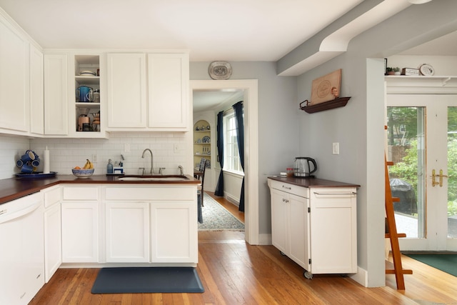 41 Northridge Ave, Torrington, CT 06790 - kitchen featuring dishwasher, dark countertops, plenty of natural light, and open shelves
