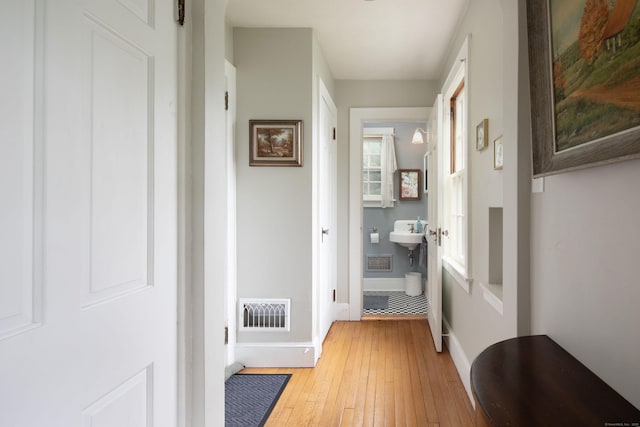 41 Northridge Ave, Torrington, CT 06790 - hall featuring baseboards and light wood-style flooring