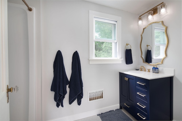 41 Northridge Ave, Torrington, CT 06790 - bathroom with vanity and baseboards