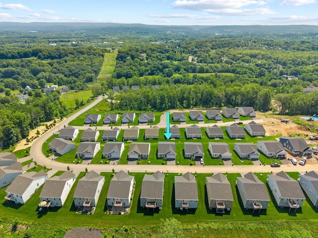 115 Webster Ln Unit 115, Middletown, CT 06457 - aerial perspective of suburban area featuring a forest