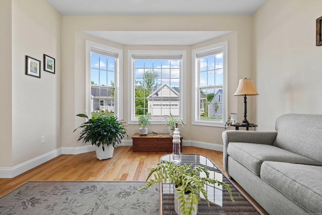 115 Webster Ln Unit 115, Middletown, CT 06457 - sitting room with wood finished floors