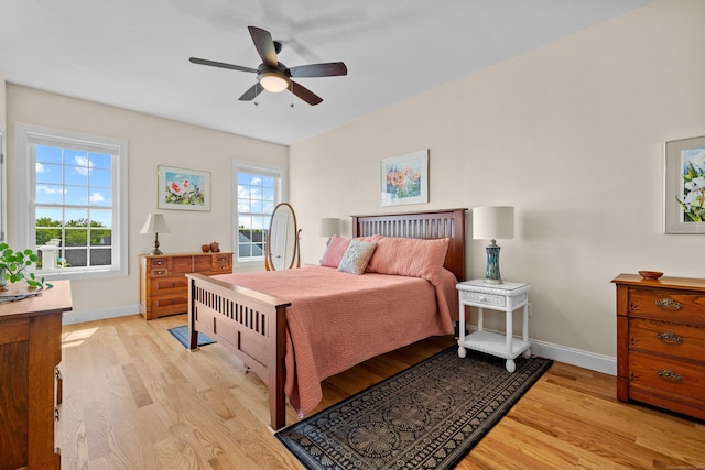 115 Webster Ln Unit 115, Middletown, CT 06457 - bedroom with light wood-style floors and ceiling fan