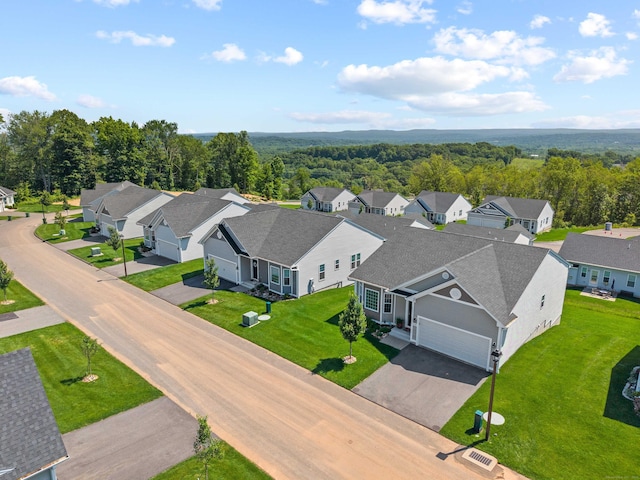 115 Webster Ln Unit 115, Middletown, CT 06457 - aerial view of residential area featuring a heavily wooded area