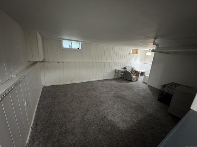 24 N Forest Cir, West Haven, CT 06516 - below grade area with carpet floors