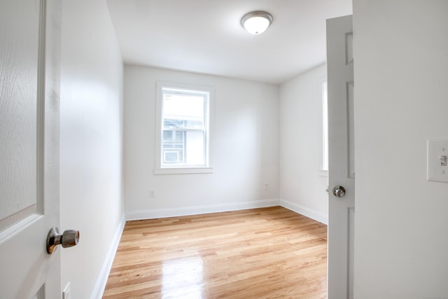 289 E Ave, Bridgeport, CT 06610 - spare room with light wood-style floors
