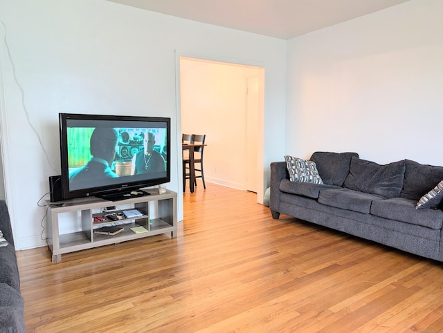 901 William St Apt A, Bridgeport, CT 06608 - living area featuring wood finished floors