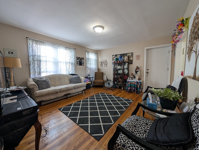 901 William St Apt D, Bridgeport, CT 06608 - living area with wood finished floors