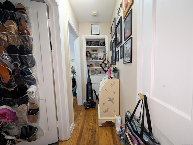 901 William St Apt D, Bridgeport, CT 06608 - walk in closet featuring light wood finished floors