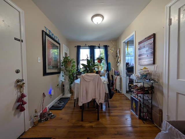901 William St Apt D, Bridgeport, CT 06608 - dining space with wood finished floors
