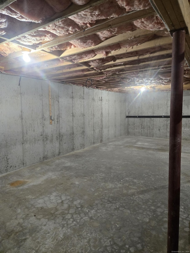 1 Cornfield Pt Unit 1, Woodstock, CT 06281 - view of unfinished basement