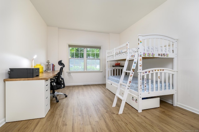 51 Old Kings Hwy Unit 5, Greenwich, CT 06897 - bedroom with wood finished floors and an office area